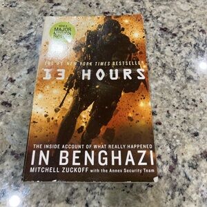 13 Hours in paperback by Mitchell Zuckoff with the Annex Security Team GUC